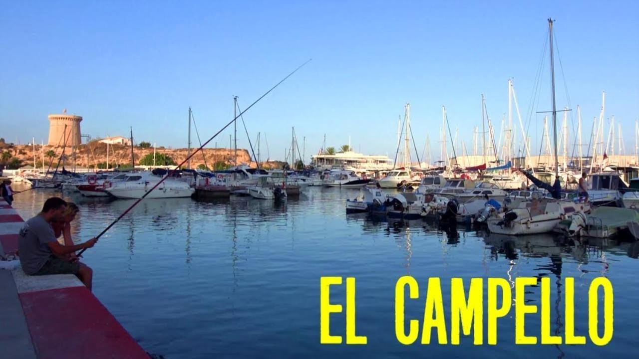 Sunny Duplex In Front Of Campello Beach El Campello Exterior foto